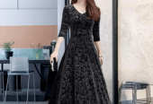 2 Pcs Women’s Unstitched Velvet Printed Suit … Free home delivery by Muhammad Maqbool