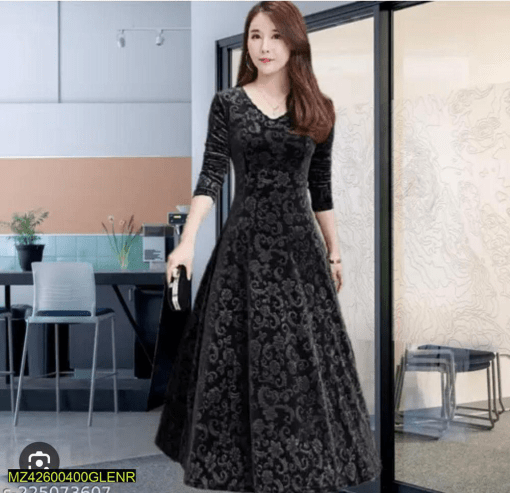2 Pcs Women’s Unstitched Velvet Printed Suit … Free home delivery by Muhammad Maqbool