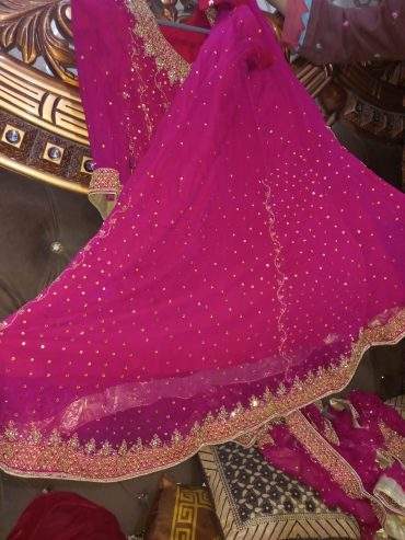 Bridal lahnga by Saba Mirza