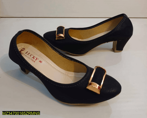 Women’s Rexine Heels Kot Shoes …. Free home delivery by Muhammad Maqbool