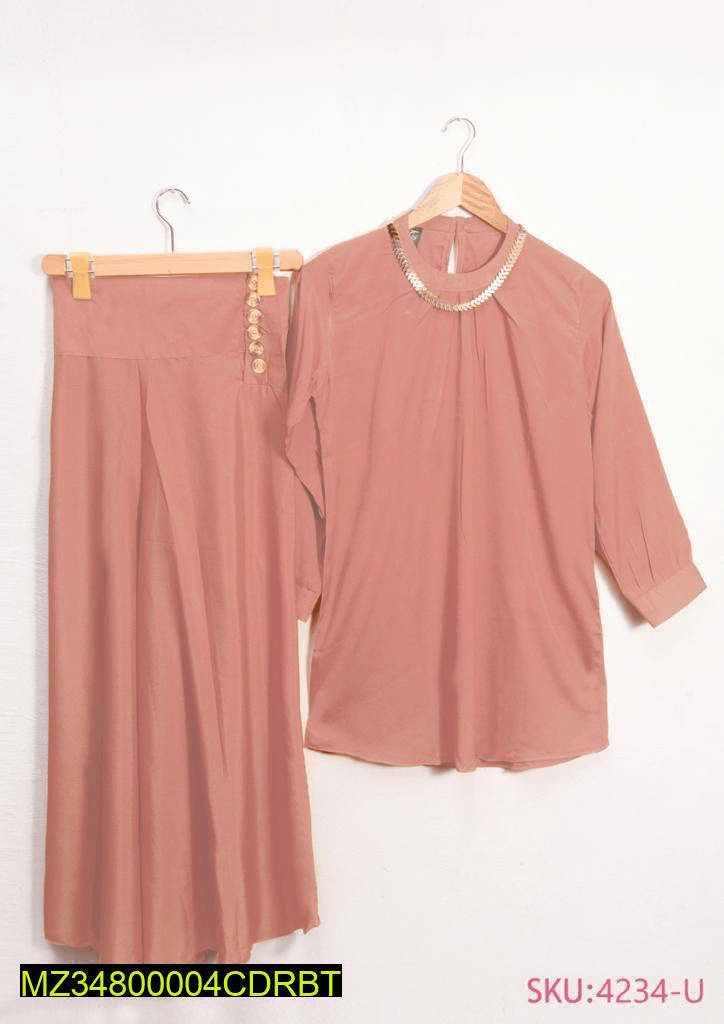 Lady Top and long Plazo♥️ by Muhammad Afaq