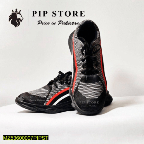 Men’s Rabber comfortable joggers, Red Line by Gulzar Ahmed
