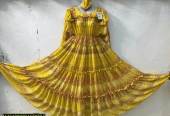 1 PCs women’s stitched chiffon printed suit by Hooriya Baloch