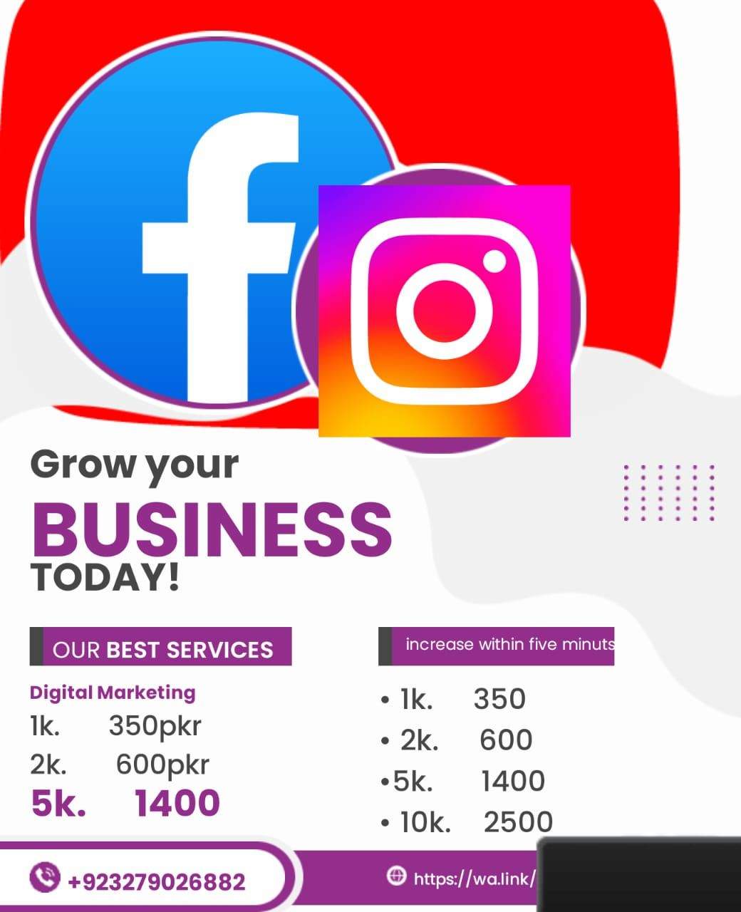 Lifetime guaranteed followers likes views by Javeria Mehmood