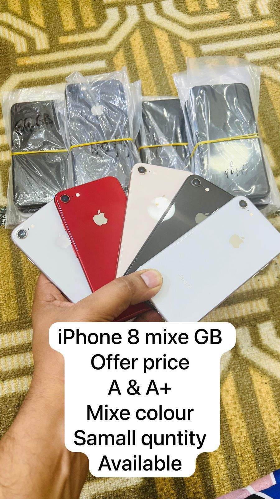 iPhone 8 128+256 Non PTA (A and A+ Condition) by Ali Haider