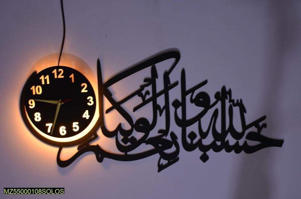 Stylish DIY acrylic wall clock⏰ with cash on delivery by musa KHAN