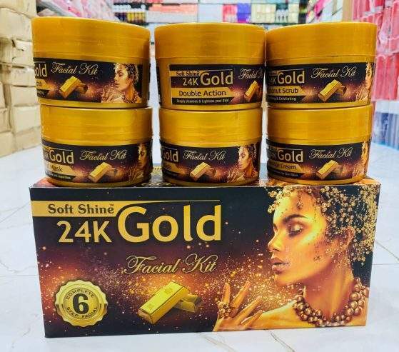24k gold facial kit by Ali Sher