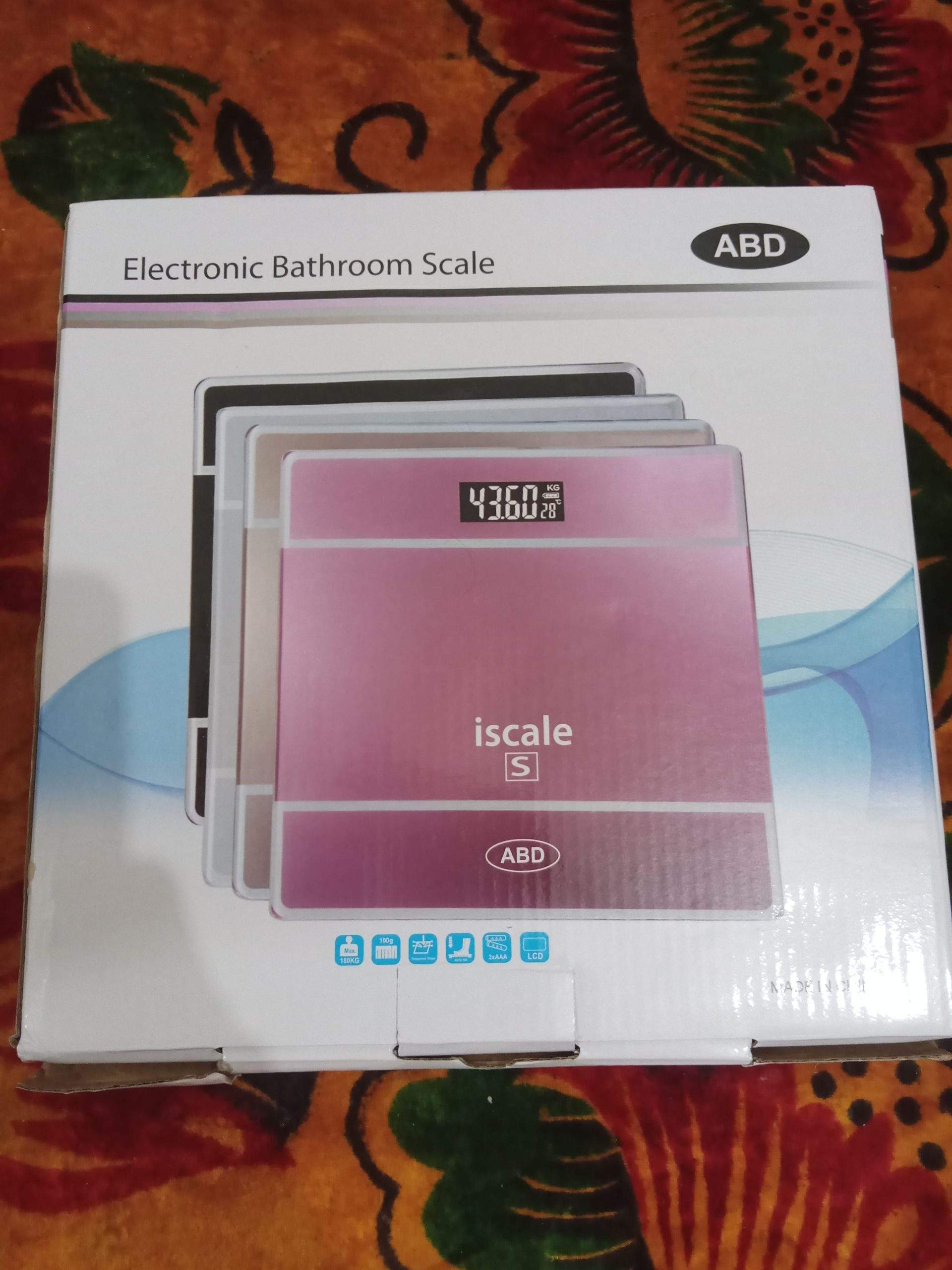 iScale Weight Machine 100Gm to 180Kg Box Packed by Rameez Raja Rameez Raja