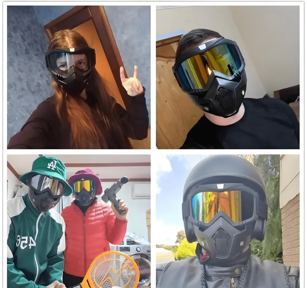 Motor bike fancy galasses by Nomi Raja