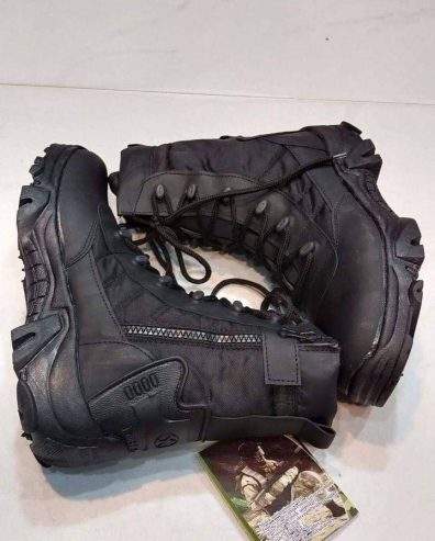 Army shoes by Qayyoom Jutt