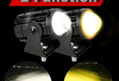 Dual color bike LED fog light by Abdul Jabar