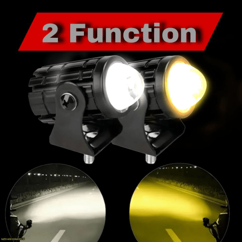 Dual color bike LED fog light by Abdul Jabar