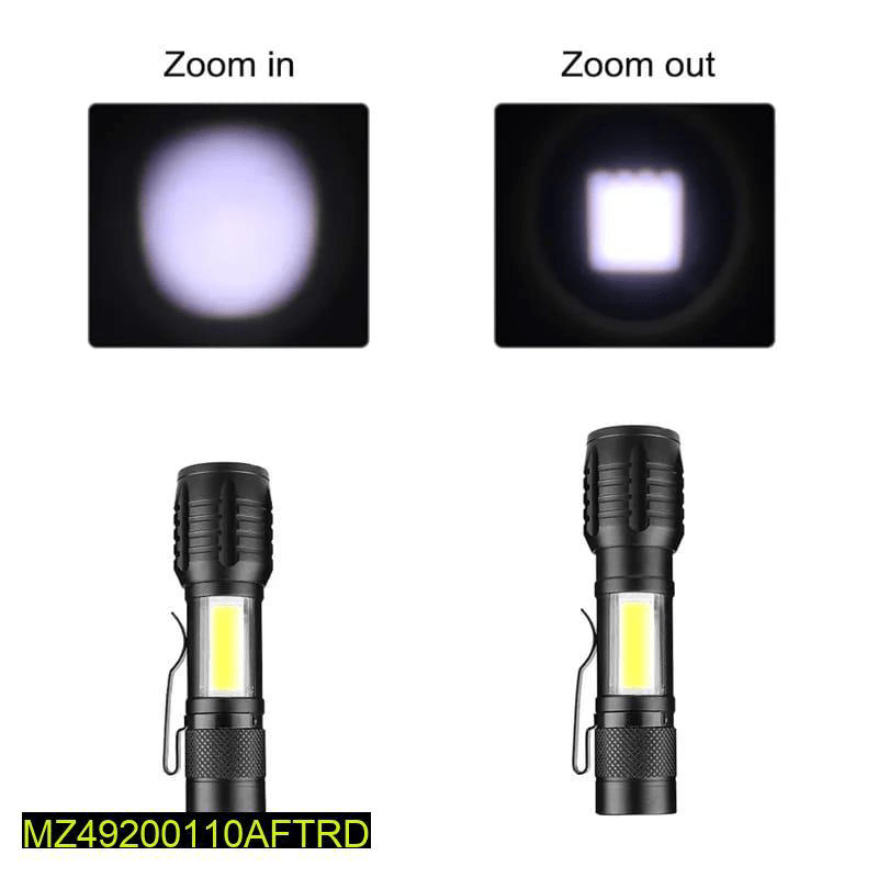 Portable rechargeable mini flash light by Abdul Jabar