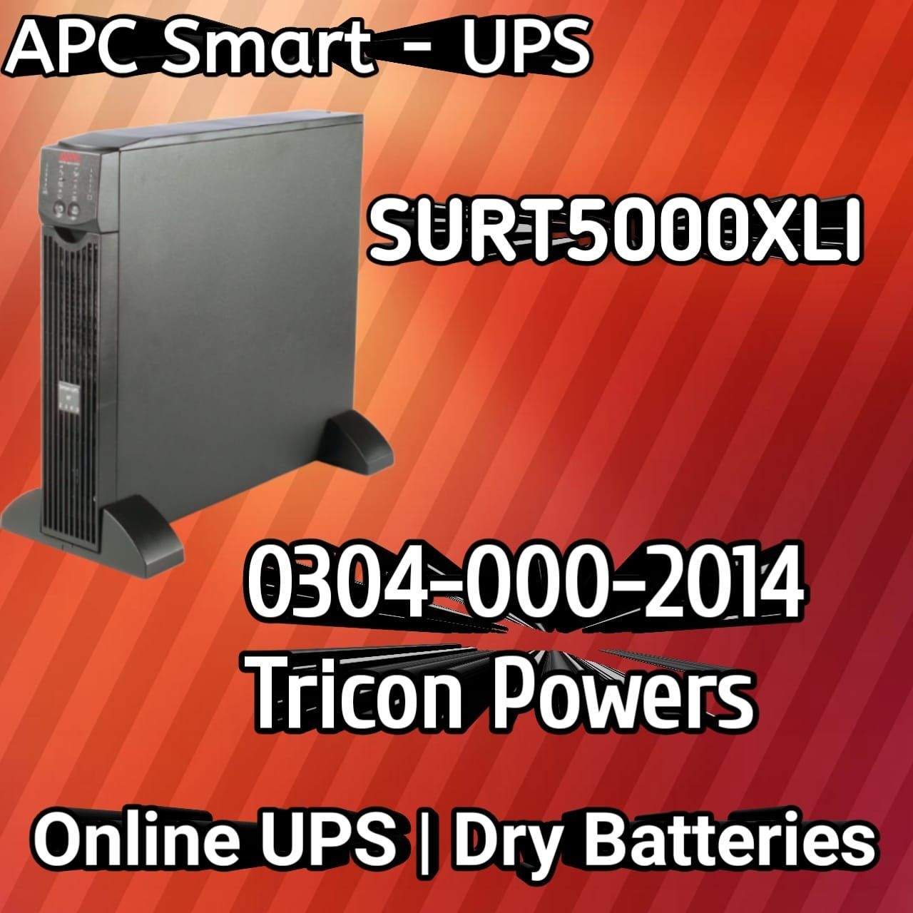 APC Smart UPS RT 5000VA 230V SURT5000XLI by MUHAMMAD SAJID