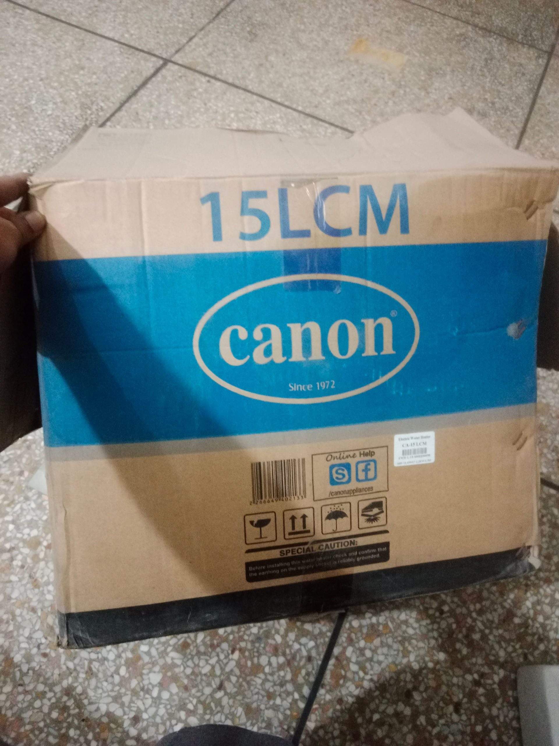 Cannon Gyser 15 liter by AHSAN SAEED