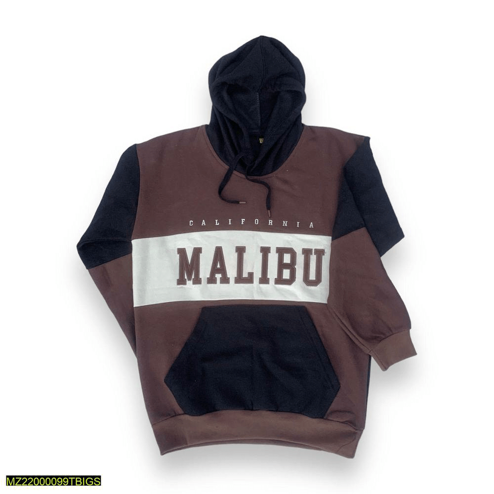 Men stitched fleece embroidered Hoodie by Sohail Lakhair