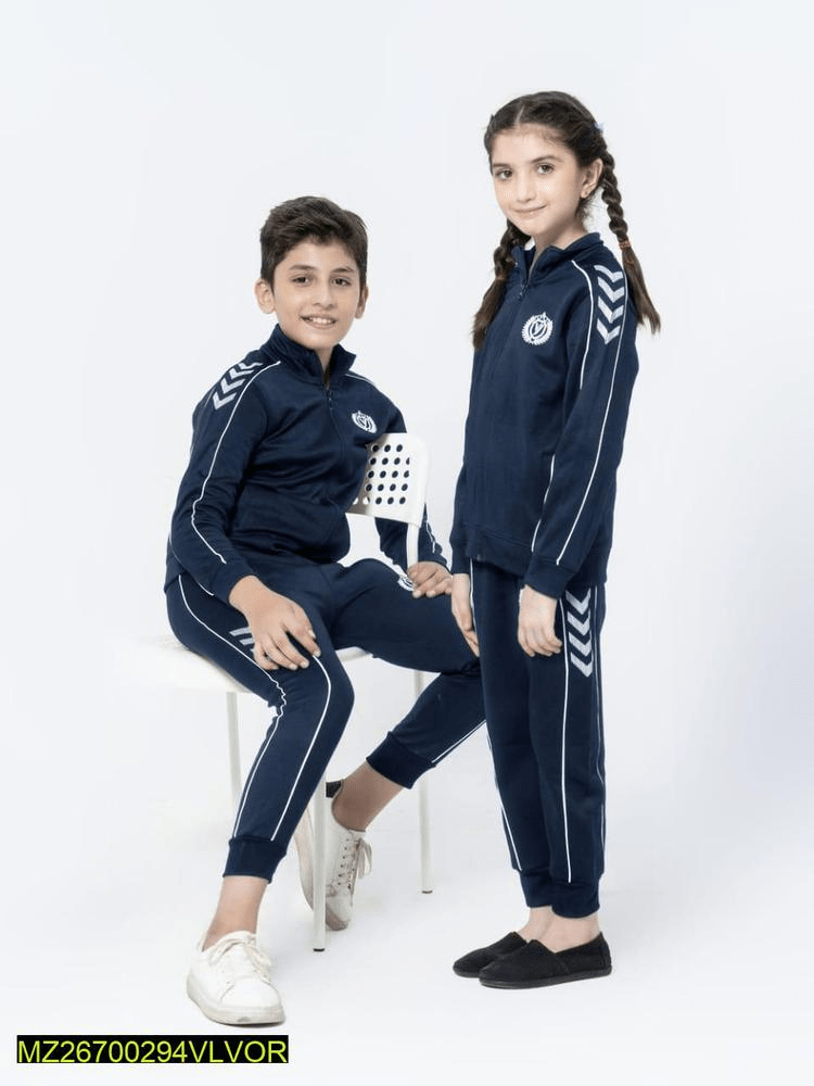 2 pc’s child stitched track suit by Ahsan Danish