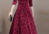 2 Pcs Women’s Unstitched Velvet Printed Suit … Free home delivery by Muhammad Maqbool
