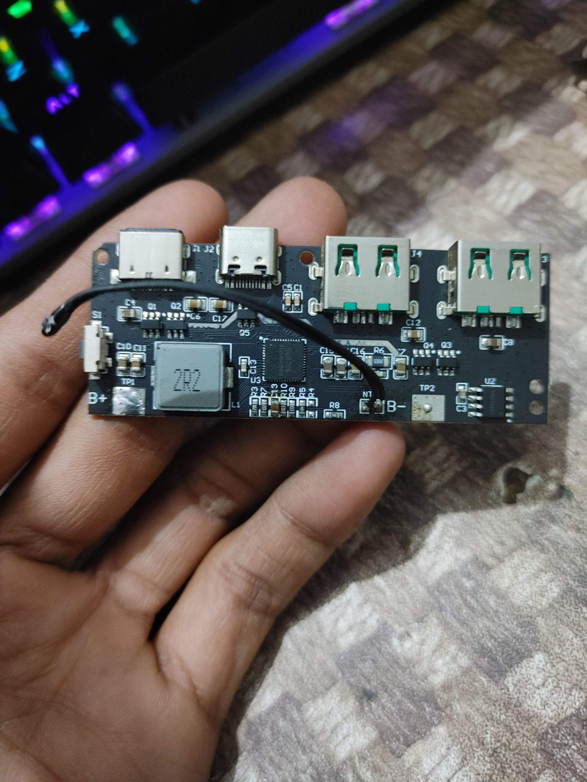 QC4 22.5W Mobile Power Bank Module by Amjad Khan
