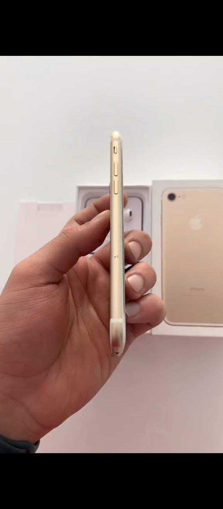 Iphone 7 128 GB PTA approved complete box 03018177565 whatsapp only by Sonya Jani