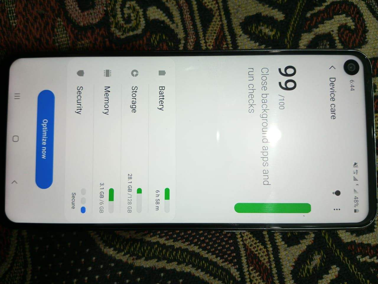 Samsung A8s by Muhammad mubashir