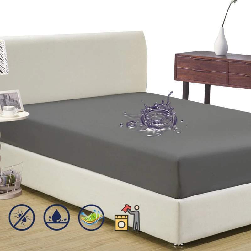King Size Waterproof Mattress Cover Cotton Sheet Protector Bedsheets by ISMAIL TRADERS