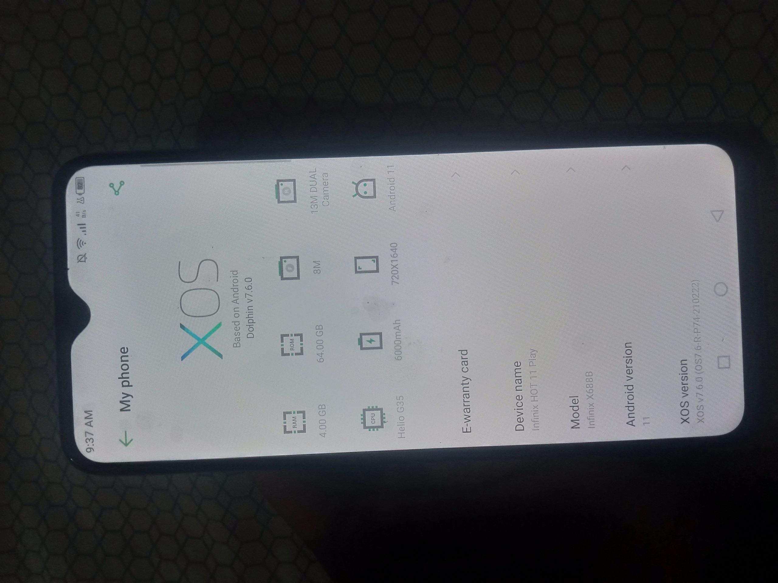 Infinix hot 11 play by Zahid Zahid