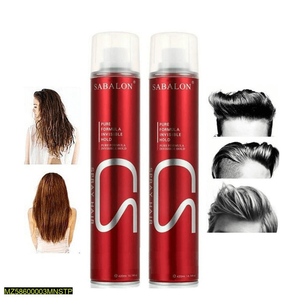 Hair styling spray pack 2 free home delivery by Online Supplier