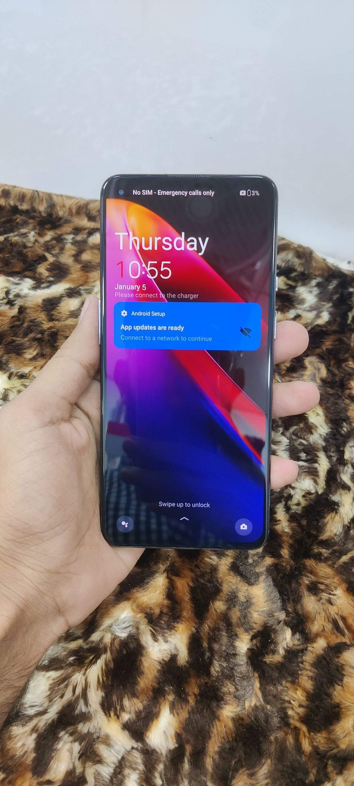 OnePlus 9 single sim 8/128 approved only front glass changed by Swiss Telecom