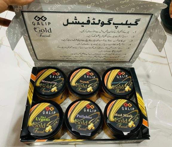 24k gold facial kit by Ali Sher