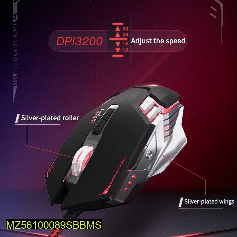 LED Gaming Mouse by Suleman Mushtaq