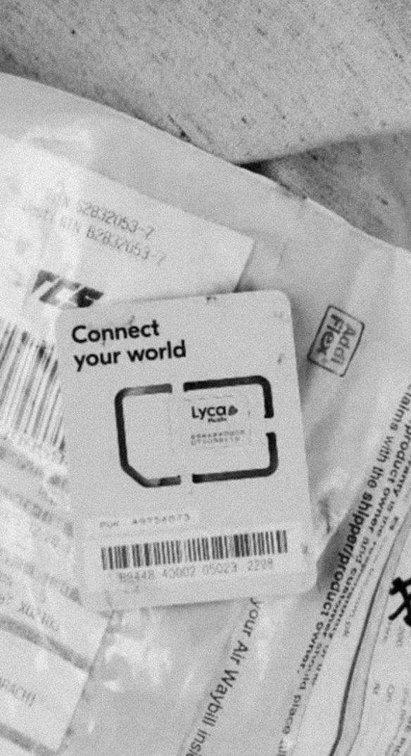 UK Physical Sims Life time.Delivery free by Shafiq Ur Rehman Alvi