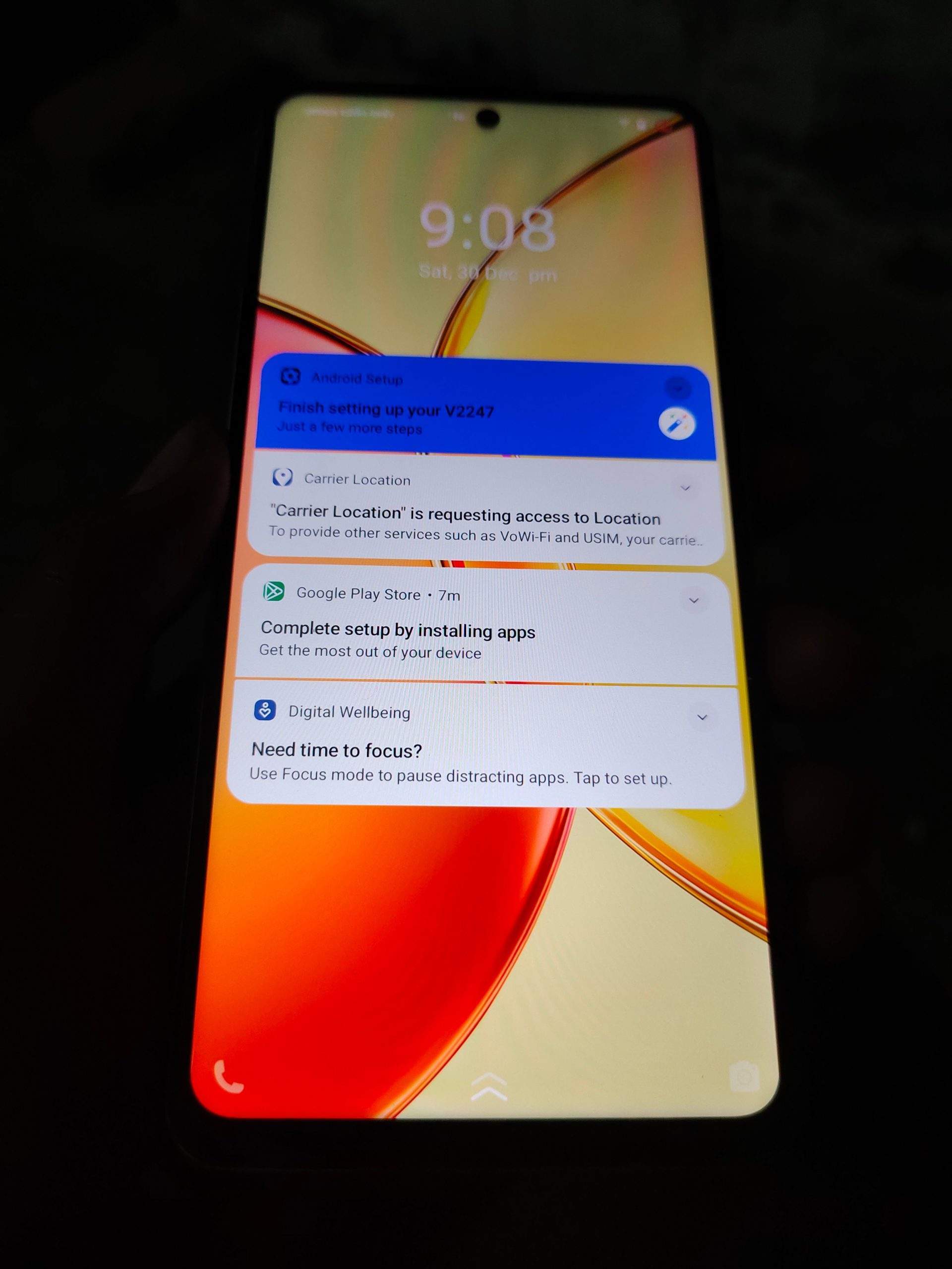 Vivo y36 8 128 urgent sale by Ali Hassan