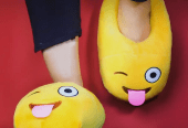Women’s emoji slippers warm nd comparable by Hooriya Baloch