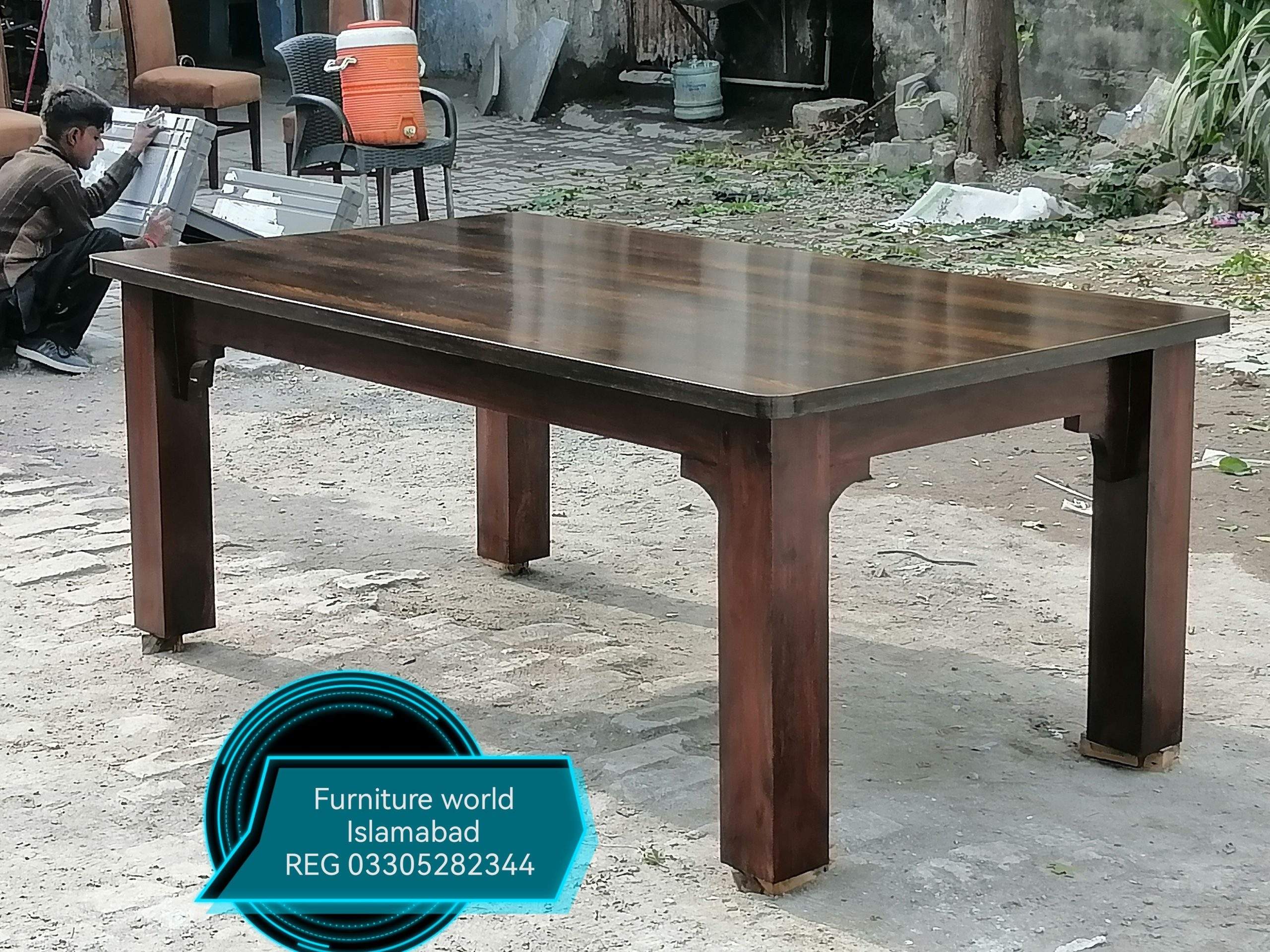 We made dinnings on order furniture world Islamabad by Furniture World Islamabad Pvt REG SECP