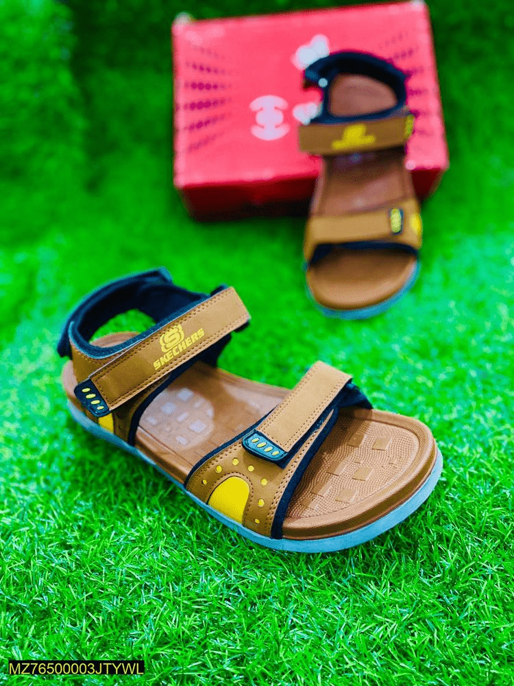 Men’s Rexine Casual sandals by Hooriya Baloch