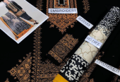 3 Pcs Women’s Unstitched Khaddar Embroidered Suit …. Free home deliv by Muhammad Maqbool