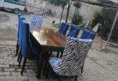 We made dinnings on order by Furniture World Islamabad Pvt REG SECP