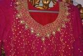 Bridal lahnga by Saba Mirza
