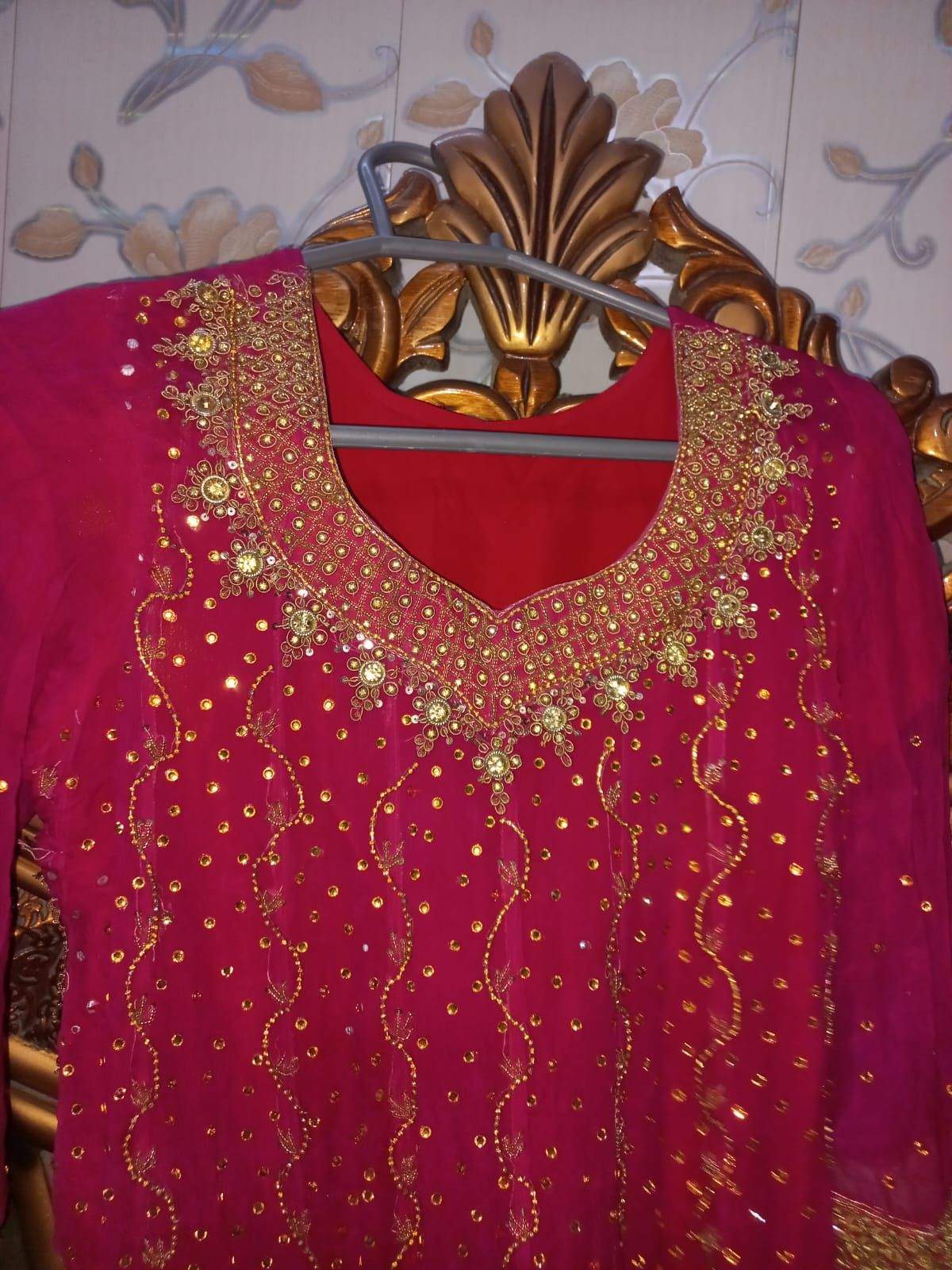 Bridal lahnga by Saba Mirza