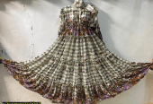 1 PCs women’s stitched chiffon printed suit by Hooriya Baloch