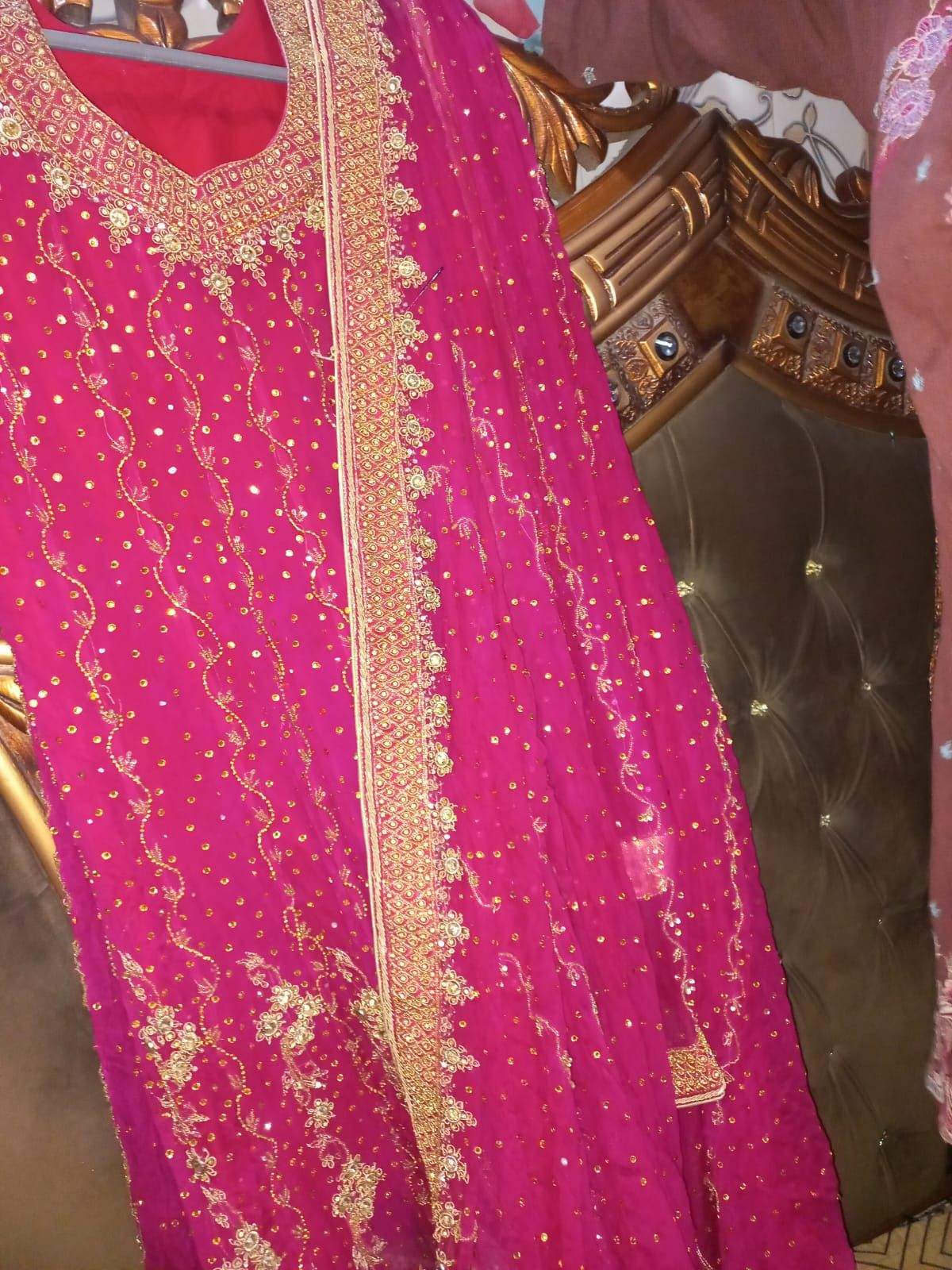 Bridal lahnga by Saba Mirza