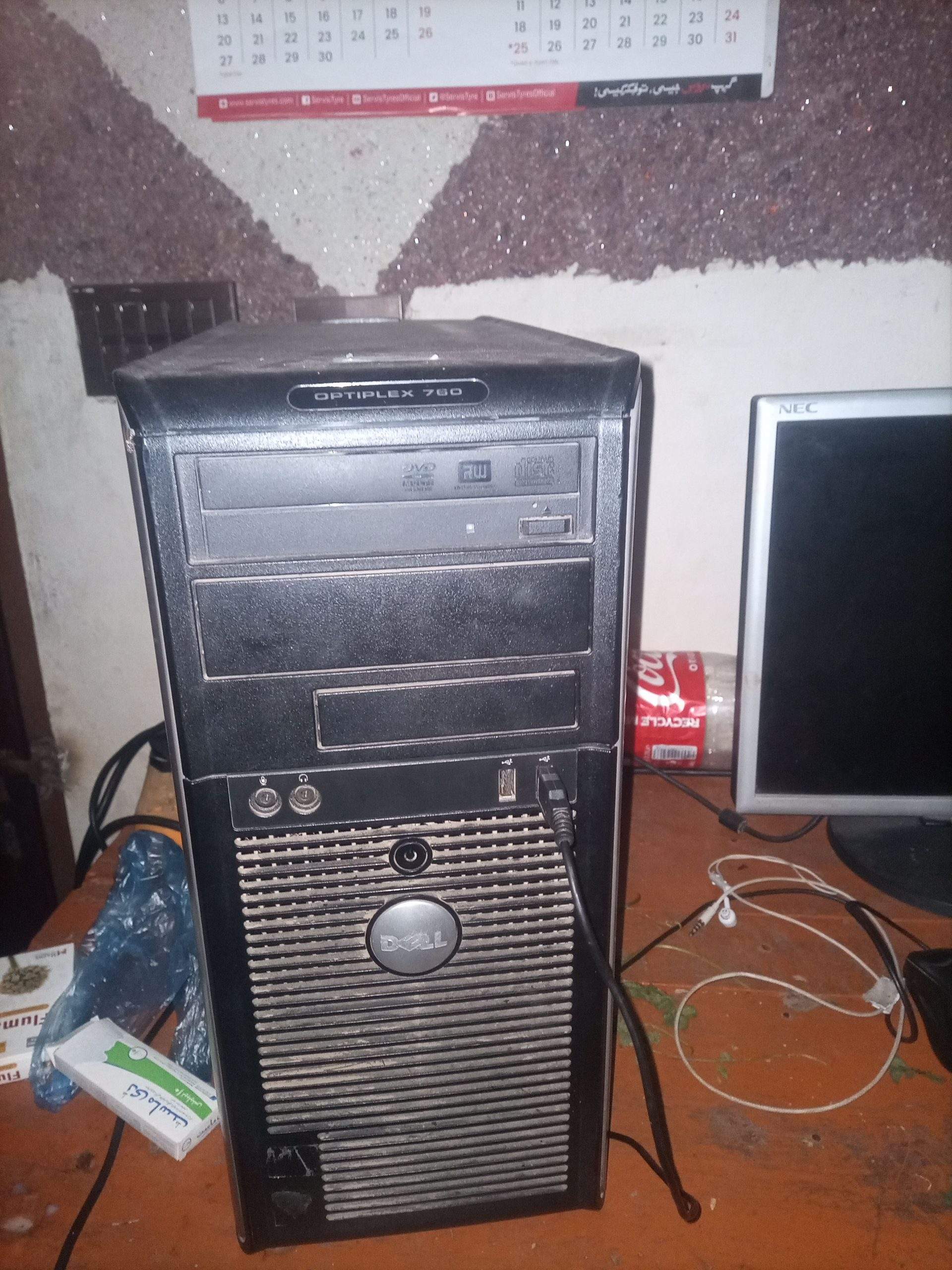 DELL780.500GB HARD AND 128 GB SSD AND4 GB RAM ALL COMPNENTS SALE by Sajjad ali