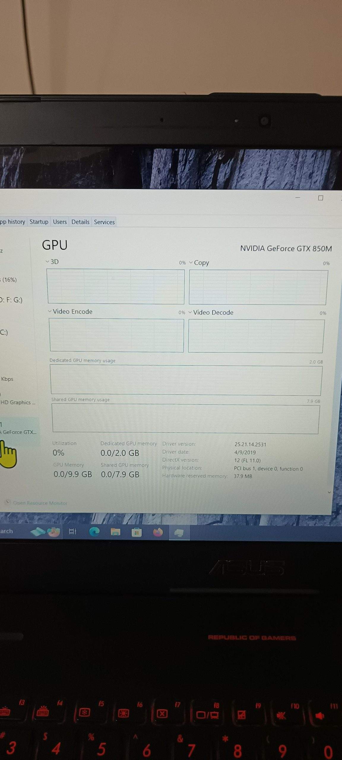 ASUS ROG Core i7 4th Gen 2GB NVIDIA 16GB RAM by Fahad Ali