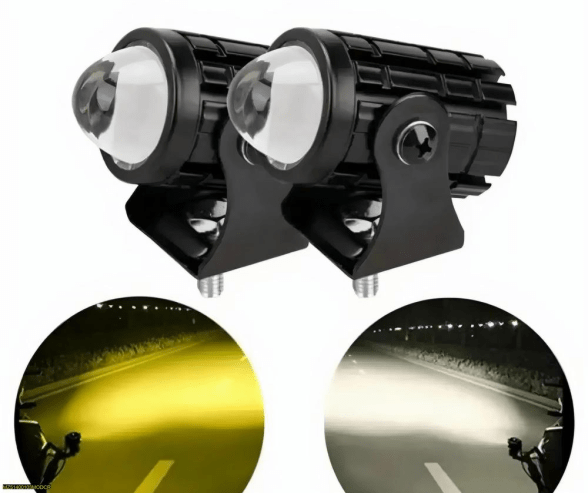 Dual color bike LED fog light by Abdul Jabar