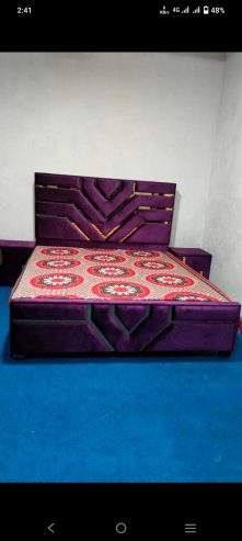 Khubsurat beautiful bed set by Shoaib Malik