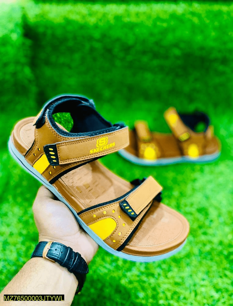 Men’s Rexine Casual sandals by Hooriya Baloch