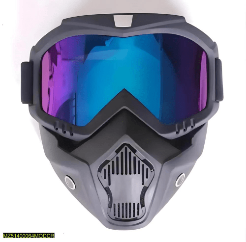 Motor Bike Dust Proof Mask by Nabeel Zahid