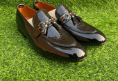 Man’s imported leather formal dress shoes by Zindgi Hai