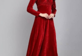 2 Pcs Women’s Unstitched Velvet Printed Suit … Free home delivery by Muhammad Maqbool